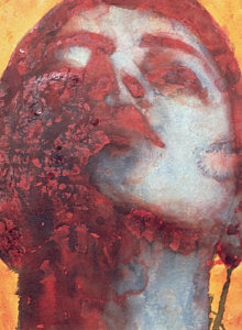 220x300 Tilted Head Paintings Fine Art America - Tilted Painting