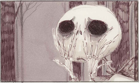 480x288 More From The Macabre Mind Of Tim Burton - Tim Burton Painting
