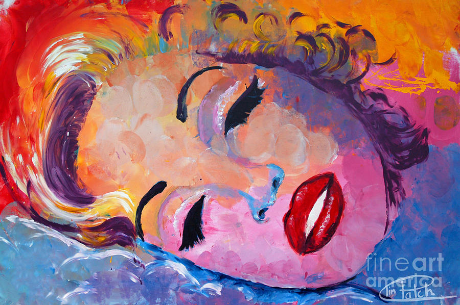 900x598 Marilyn Monroe Painting By Tim Patch - Tim Patch Painting