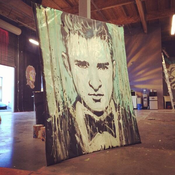 600x600 Justin Timberlake On Twitter @jtimberlake By - Timberlake Painting