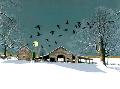 400x297 Studio Moon By Bob Timberlake - Timberlake Painting