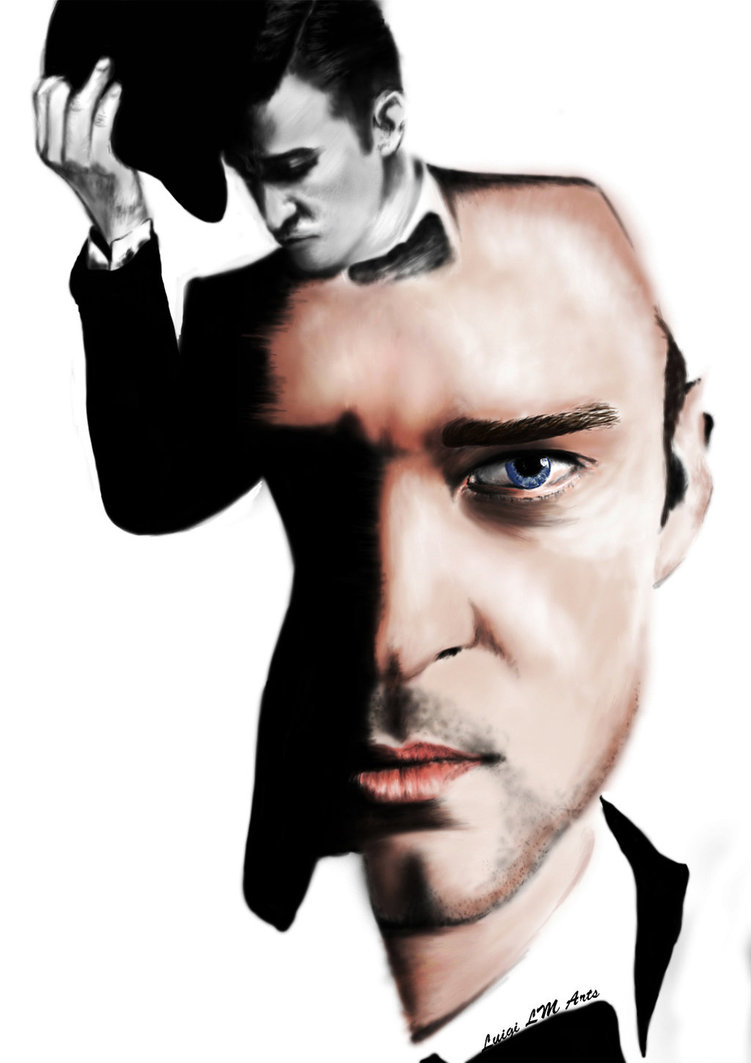 751x1063 Justin Timberlake - Timberlake Painting