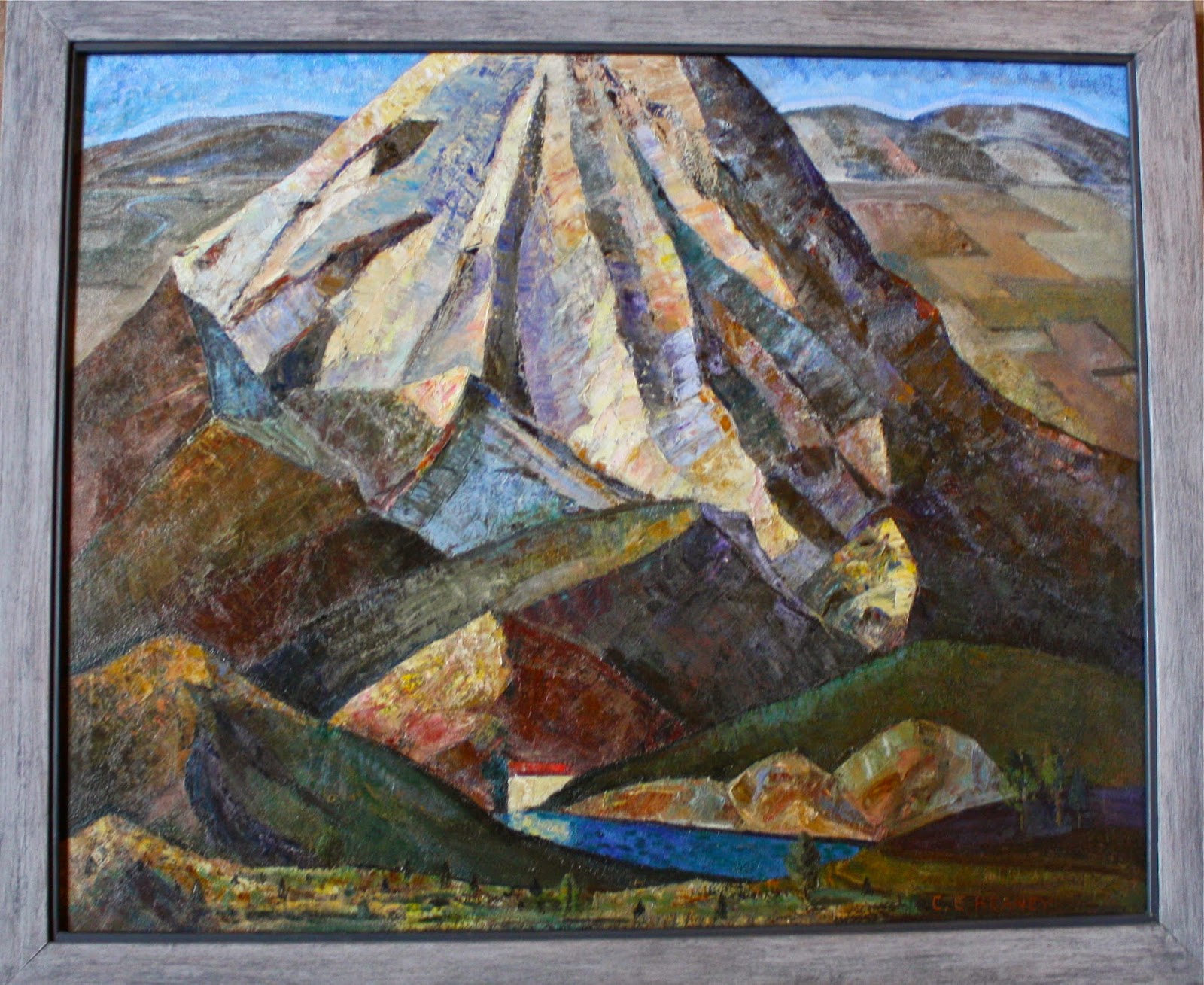 1600x1309 Starr Review Timberline Lodge Mt. Hood's Alpine Lodge Of Art - Timberline Painting