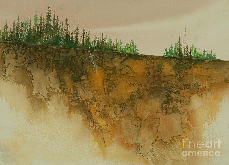 900x647 Timberline Painting By Pati Pelz - Timberline Painting