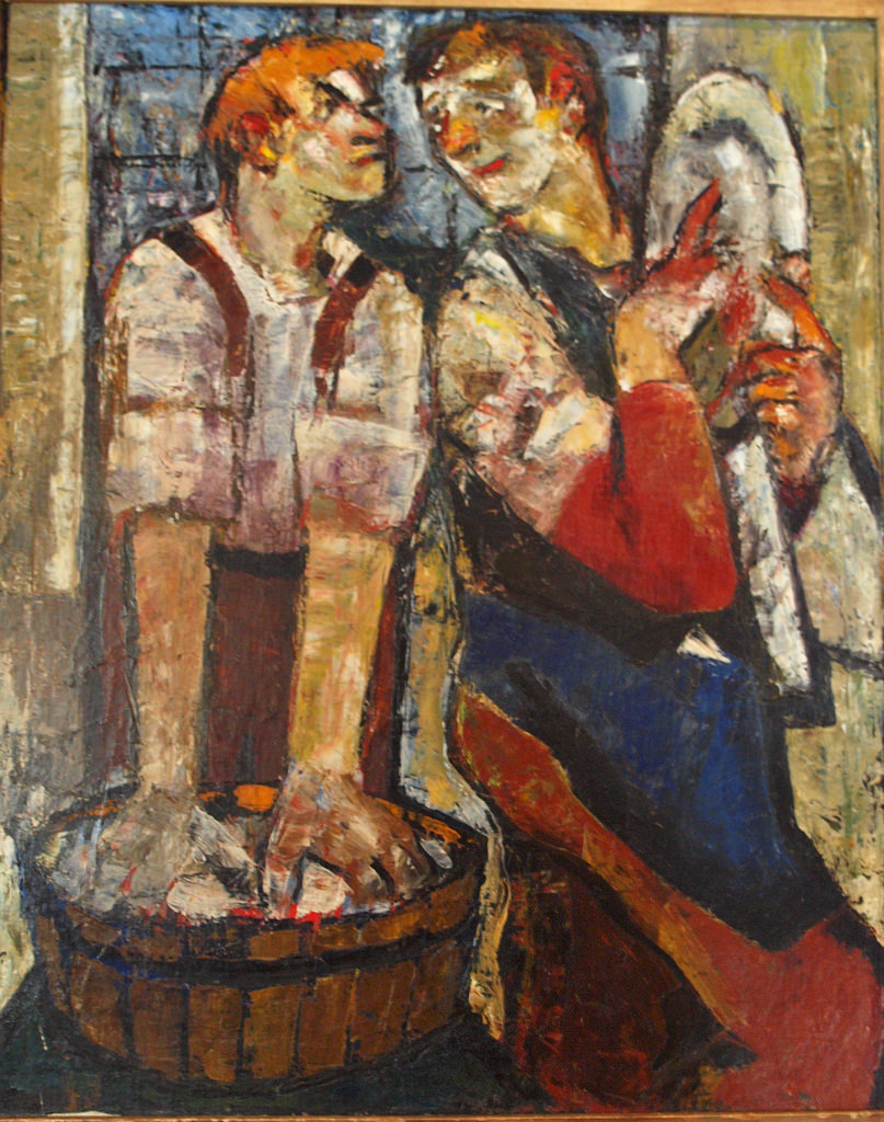 807x1024 Wpa Art - Timberline Painting