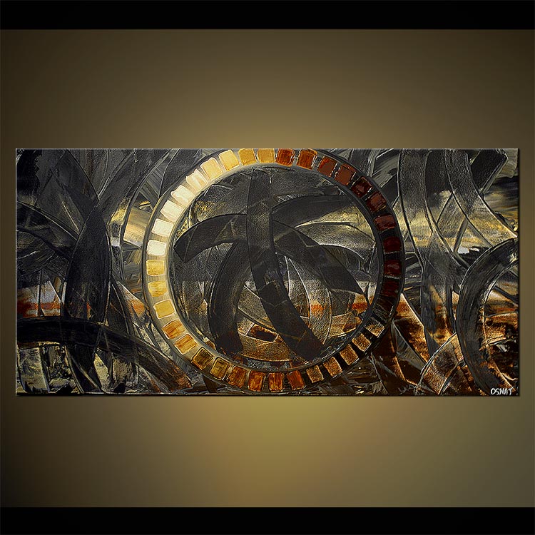 750x750 Painting - Time Painting