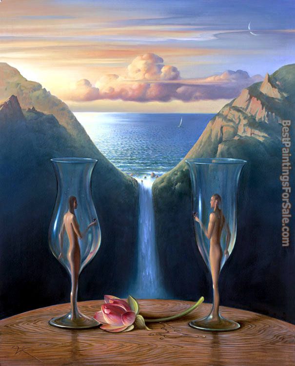 605x750 Vladimir Kush To Our Time Together 50% Off - Time Painting