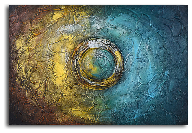 640x444 A Ripple In Time Hand Painted Oil Painting - Time Painting