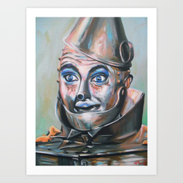 264x264 Tin Man Art Prints Society6 - Tin Man Painting
