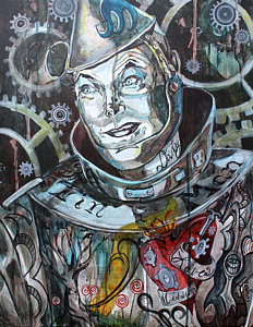 232x300 Tin Man Paintings Pixels - Tin Man Painting