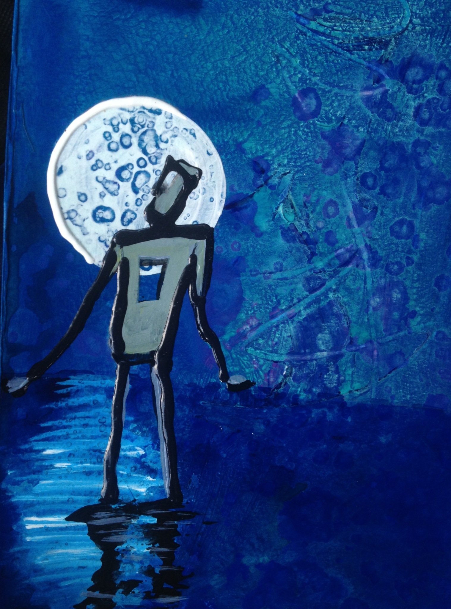 1517x2047 Color Wash Katinkabelle - Tin Man Painting