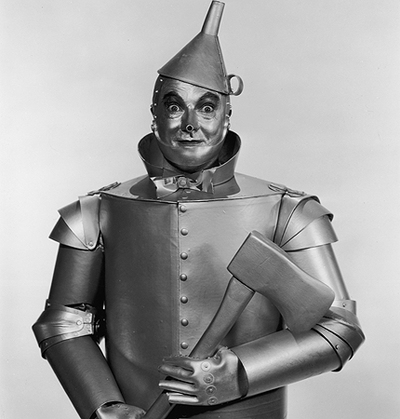 400x419 Halloween Tin Man - Tin Man Painting