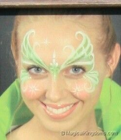 249x286 Princess - Tinkerbell Face Painting