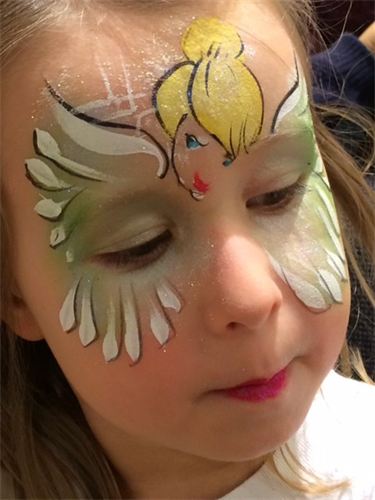 375x500 Strawberry Studio - Tinkerbell Face Painting