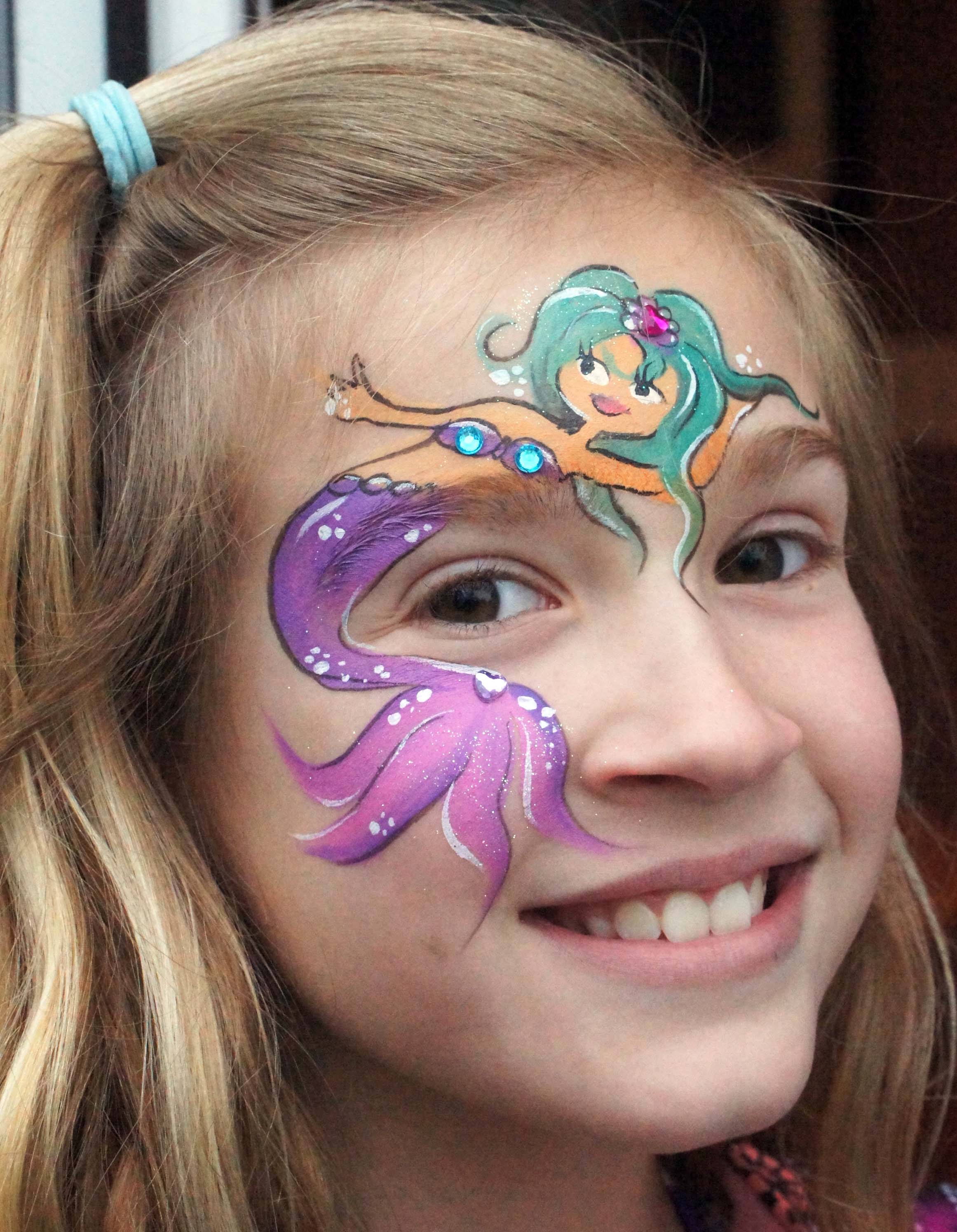 2322x2989 Shanghai Face Painting, Pudong Face Painting, Shanghai Face - Tinkerbell Face Painting
