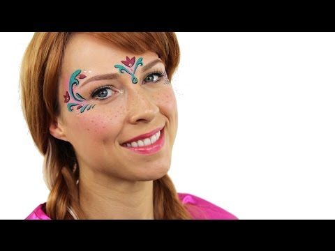 480x360 Easy Face Painting Ideas For Kids Parties Frozen - Tinkerbell Face Painting