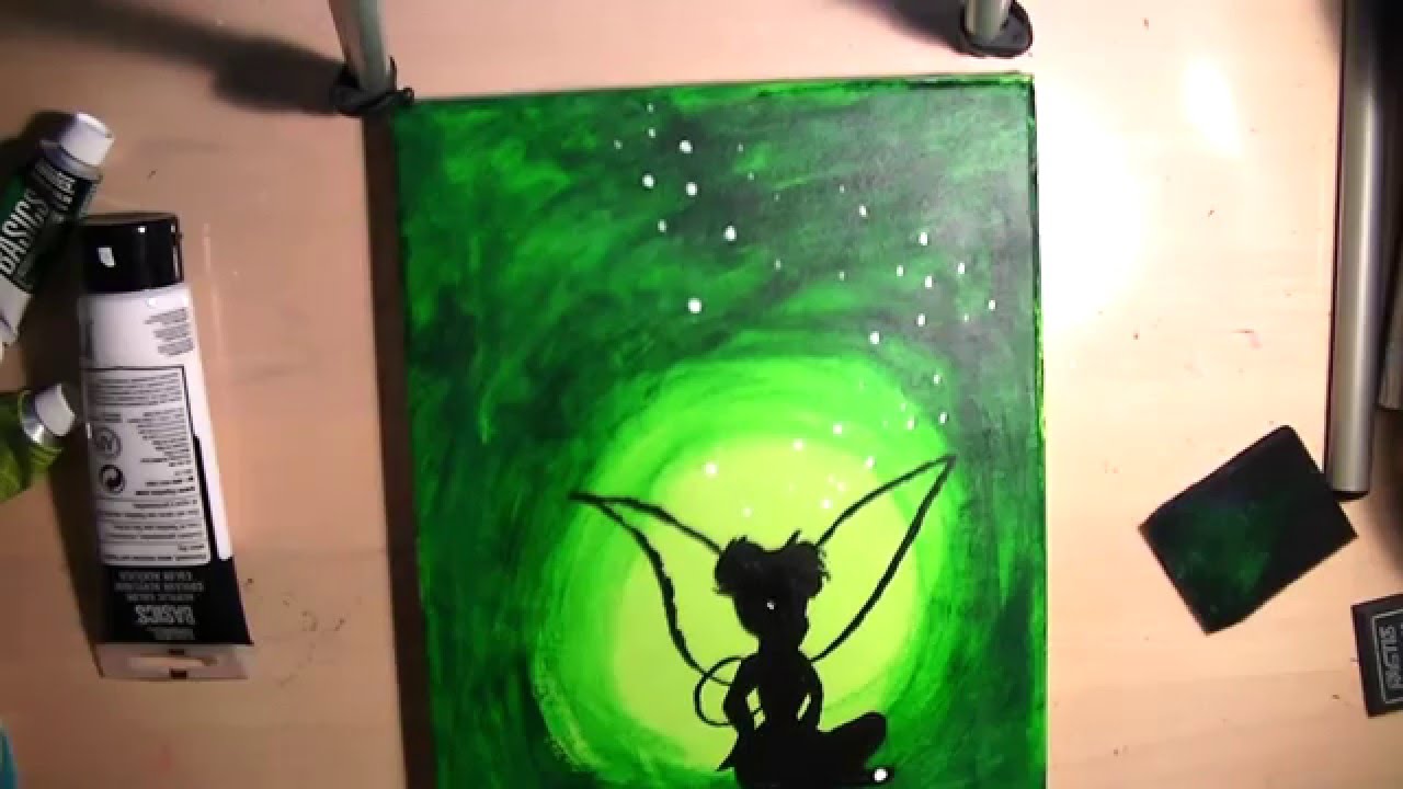 1280x720 Tinkerbell Speed Painting Disney Series - Tinkerbell Painting
