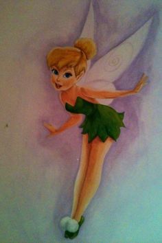 236x354 Wall Painting Tinkerbell I'Ve Made Walls Walls - Tinkerbell Painting