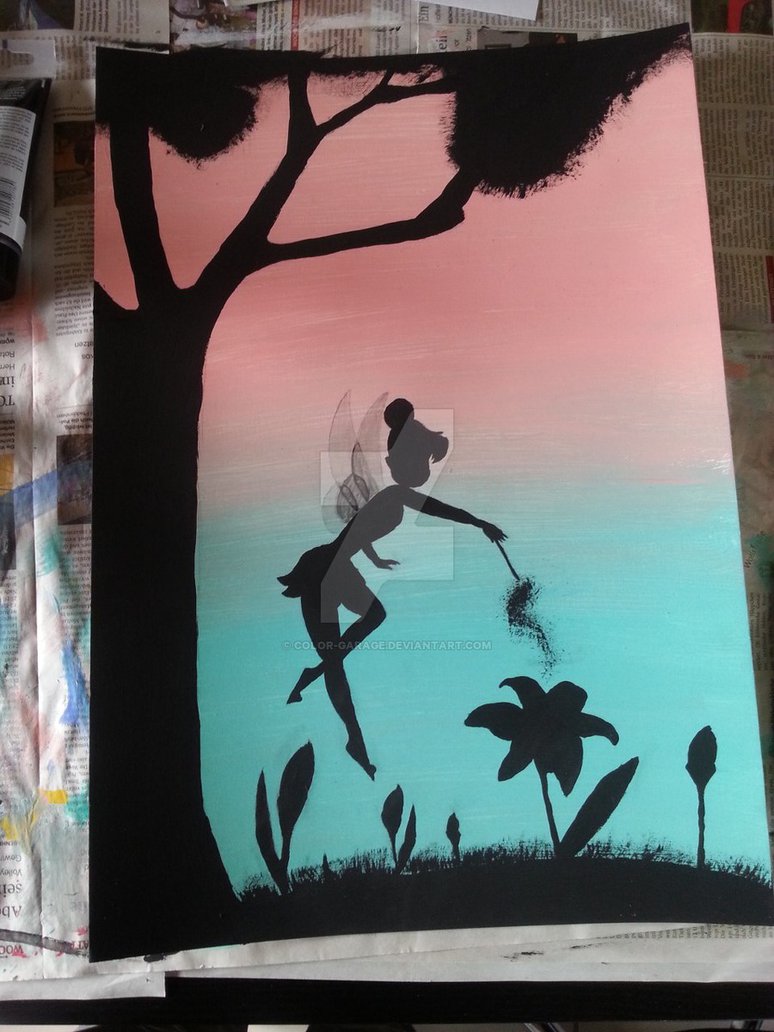 774x1032 Tinkerbell Painting - Tinkerbell Painting