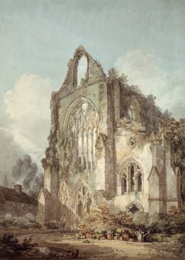364x512 Ruins Of West Front, Tintern Abbey', Joseph Mallord William Turner - Tintern Abbey Painting