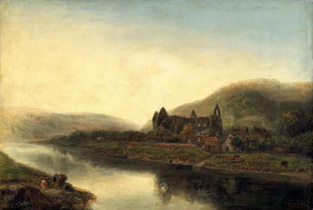 448x301 Tintern Abbey Art Collections Online - Tintern Abbey Painting