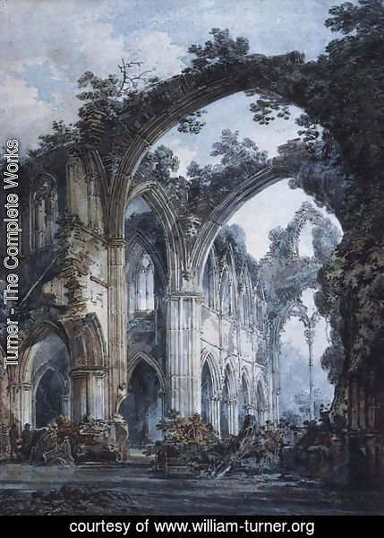429x600 Turner - Tintern Abbey Painting