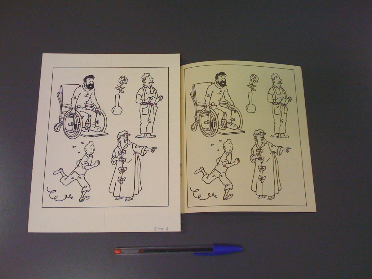 1200x900 Tin Tin - Tintin Painting