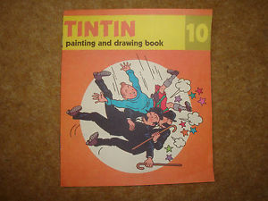 300x225 Tintin Painting And Drawing Book No. 10 - Tintin Painting