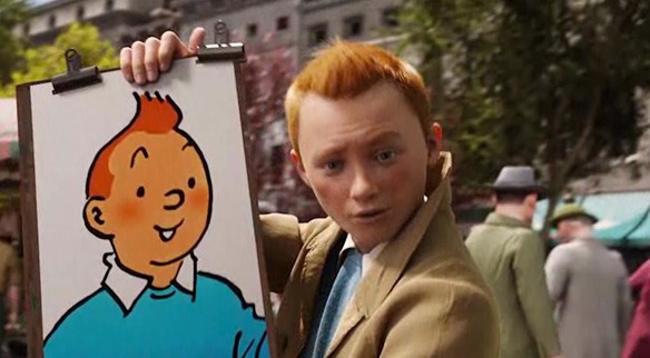 584x322 Art - Tintin Painting