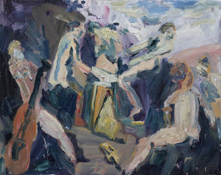 770x611 Saatchi Art Tintoretto Copy By Mr Let's Paint Painting By John - Tintoretto Painting