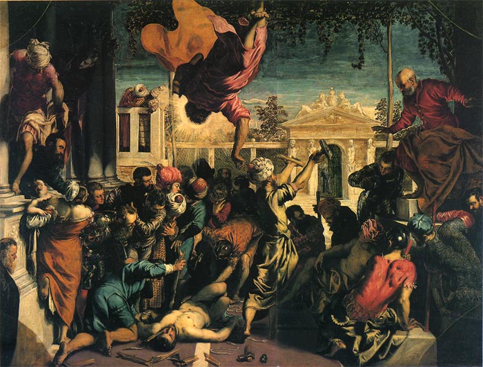 700x531 Tintoretto Oil Painting - Tintoretto Painting