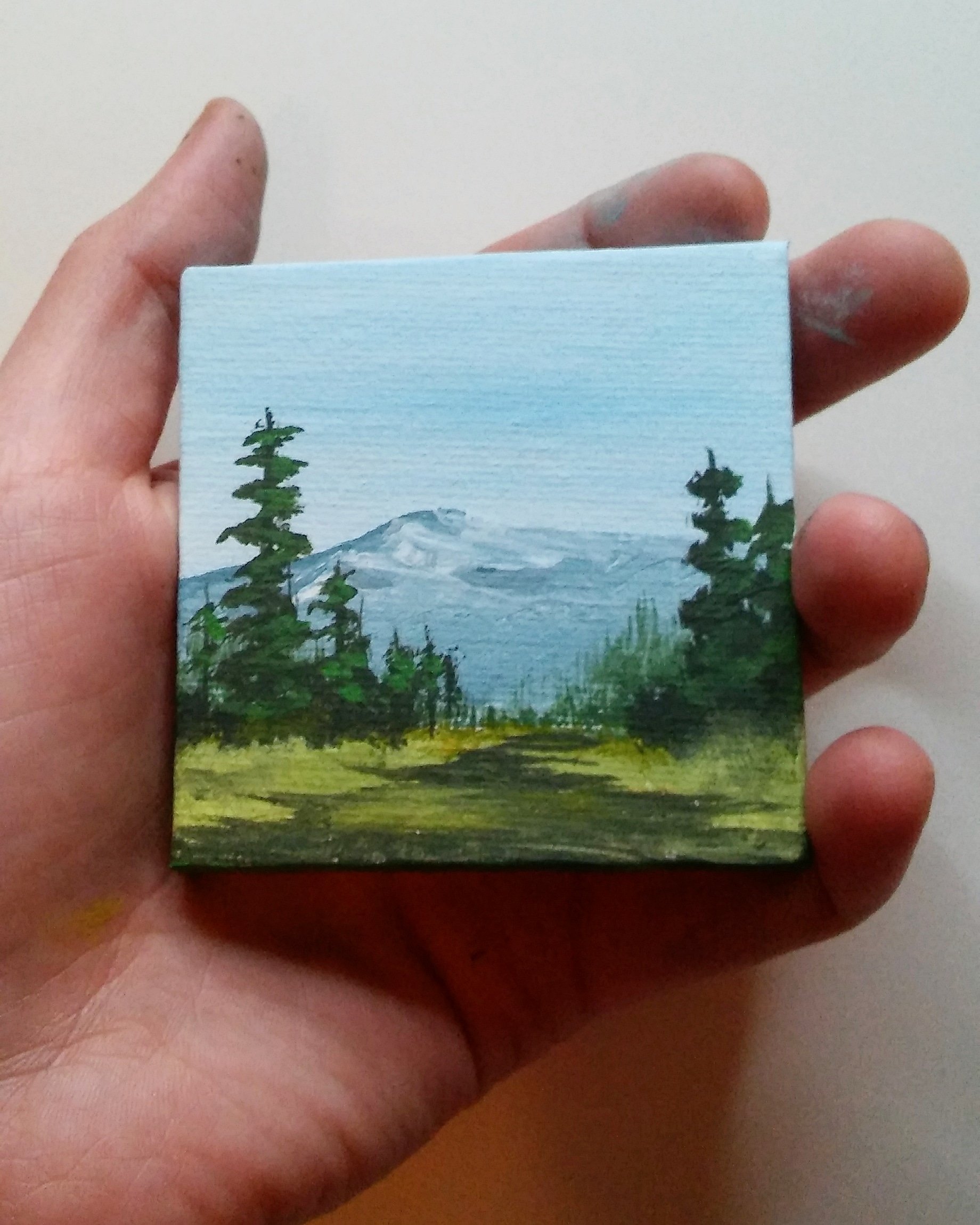 1840x2300 This Tiny Painting Put Me Like - Tiny Painting