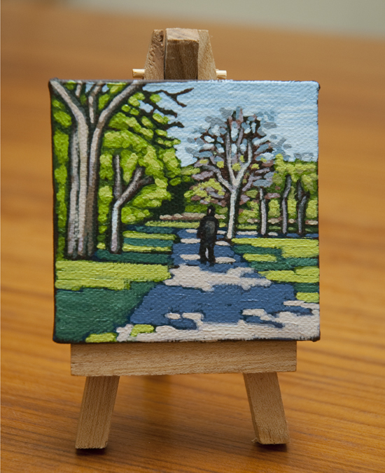 550x676 Two Tiny Paintings - Tiny Painting