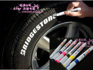 297x225 The Car Modification Accessories Pen Up Painting Graffiti - Tire Painting