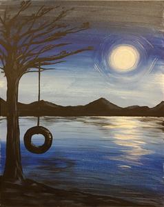 238x300 Sat, May 26, 2018, 7pm Paint And Sip, Painting Class, Byob - Tire Swing Painting