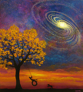 271x300 Tire Swing Paintings Fine Art America - Tire Swing Painting