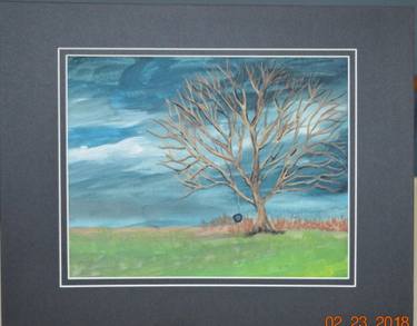 375x293 Tire Swing Paintings For Sale Saatchi Art - Tire Swing Painting