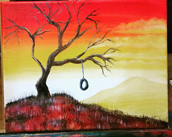 340x270 Family Farm Tire Swing - Tire Swing Painting