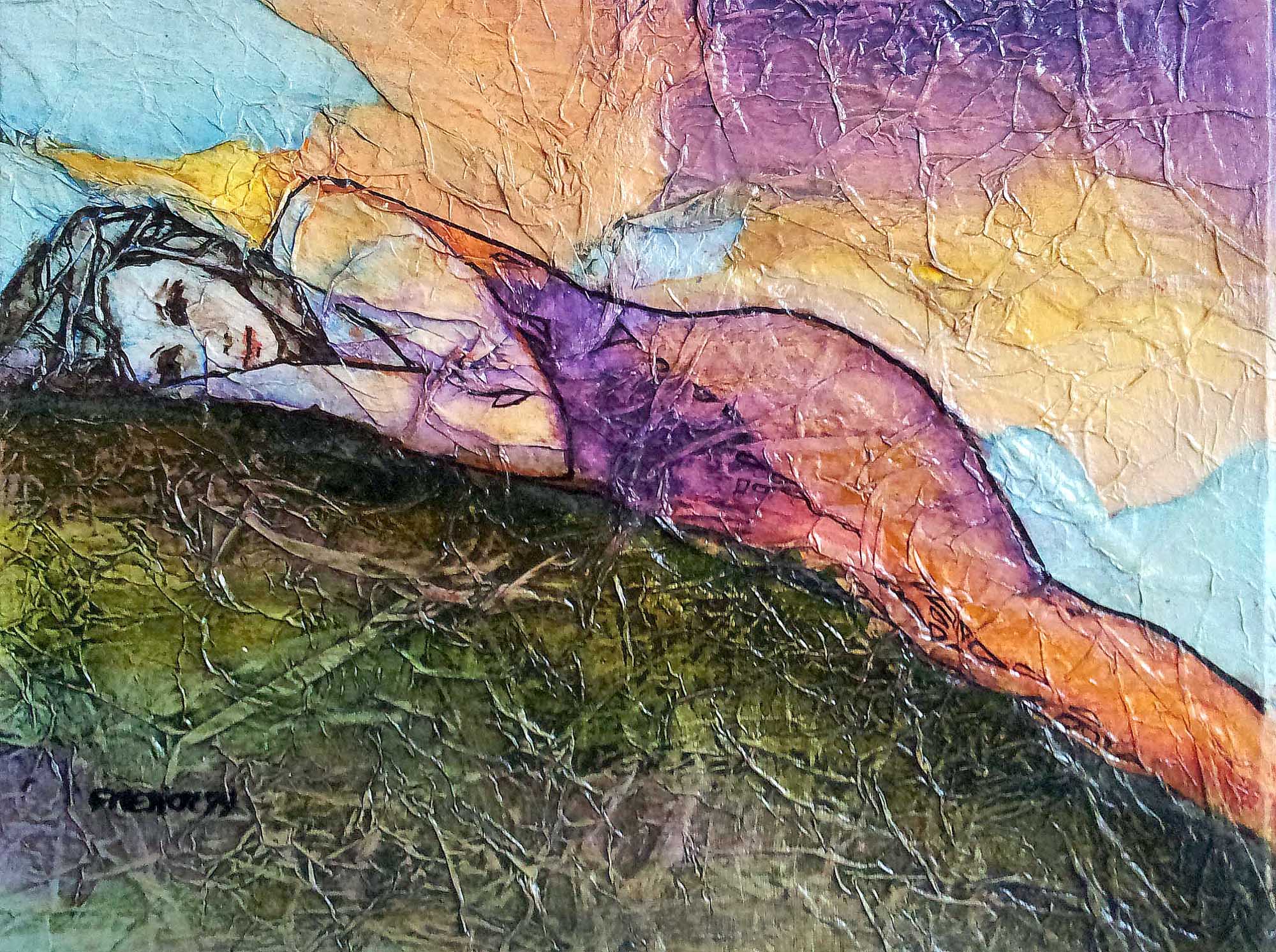 2000x1492 Watercolor On Tissue Lynnefrenchdesigns Page 4 - Tissue Painting