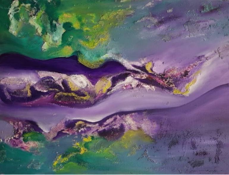 770x589 Saatchi Art Titan Painting By Galawij Slow - Titan Painting