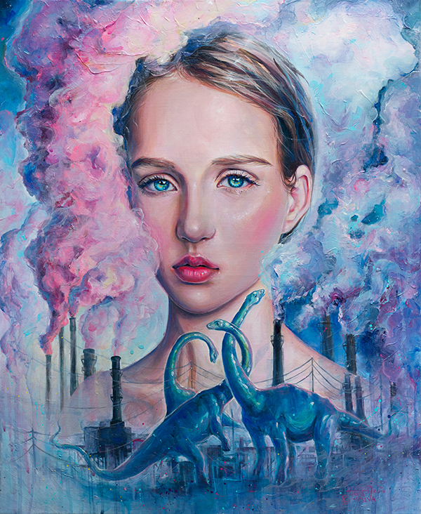 600x732 Titanium Dream By Tanyashatseva - Titanium Painting
