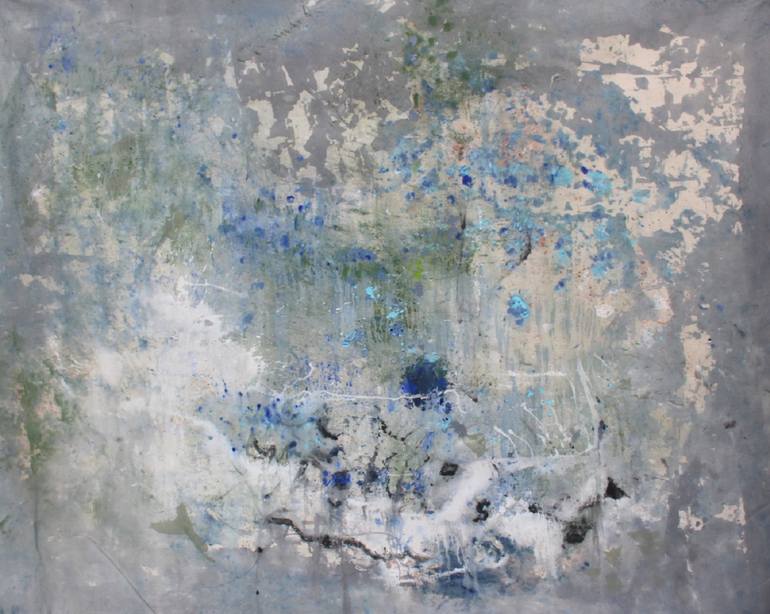770x614 Saatchi Art The Sky Blue Field Painting By Dalma Dobisz - Tko Painting