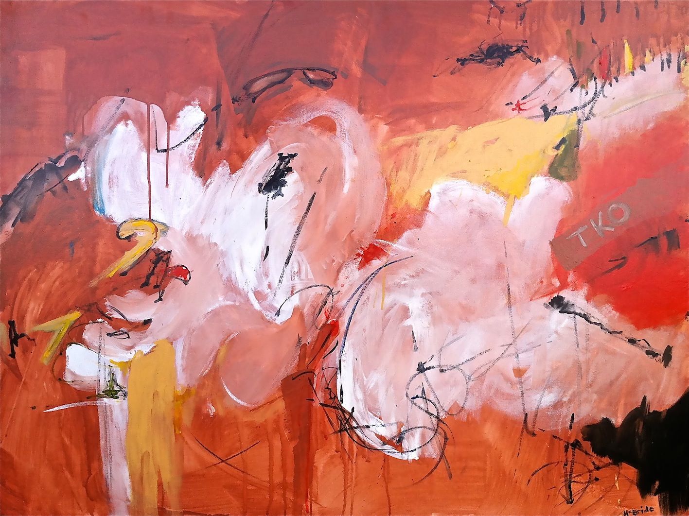 1417x1062 Gallery Graham Mcbride Tko Abstract Art - Tko Painting