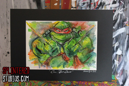450x300 Tmnt Raphael Art Painting - Tmnt Painting