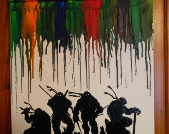 340x270 Tmnt Painting Etsy - Tmnt Painting