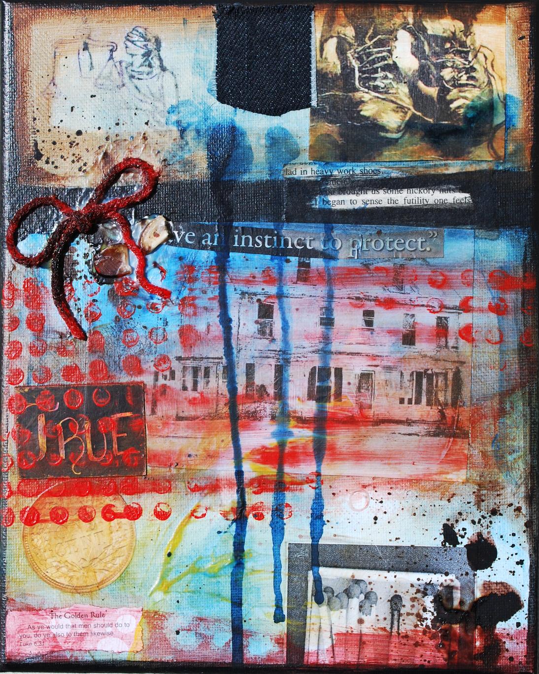 1094x1366 Day 85 To Kill A Mockingbird Collaborative Artwork Marianne - To Kill A Mockingbird Painting