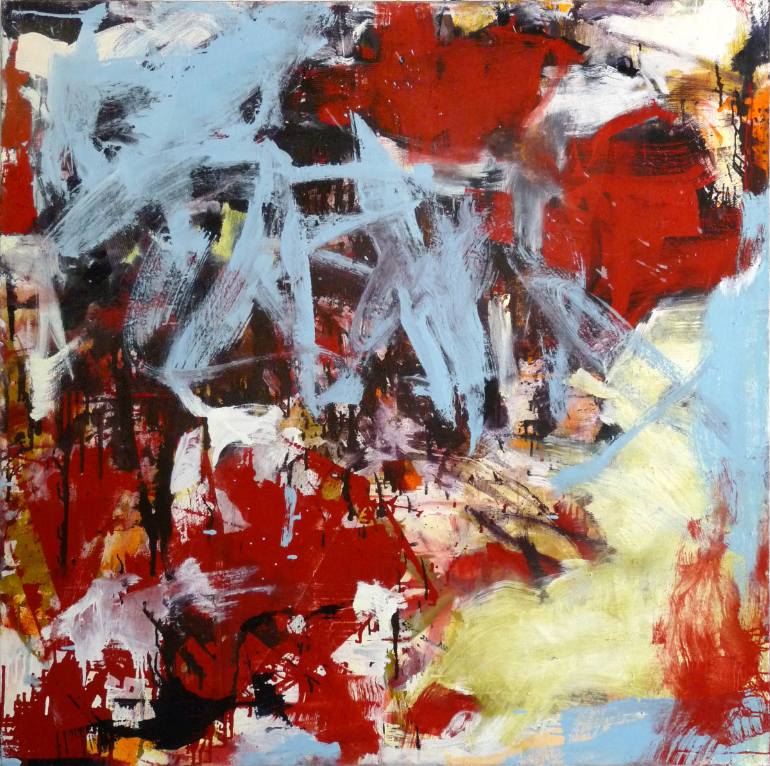 770x766 Saatchi Art To The Rescue Painting By Robin Feld - To The Rescue Painting