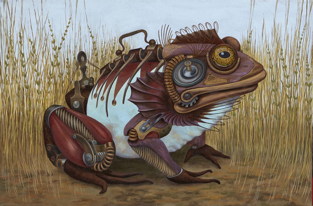 1080x713 Galerie D'Art Loft - Toad Painting