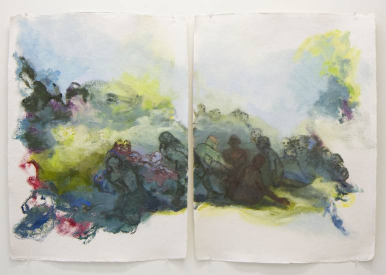 770x549 Saatchi Art Toil Painting By Sharon Lacey - Toil Painting