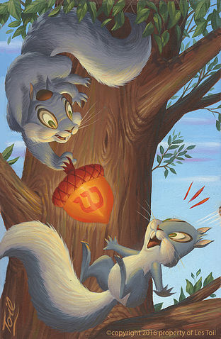 312x478 The Art Of Brian Clarke Aka Les Toil Jingle Jangle! - Toil Painting